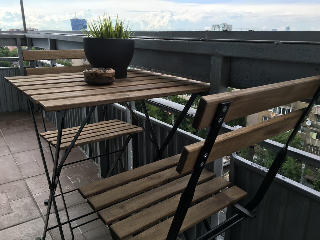 New Central Roof Top View Bukarest Exteriör bild